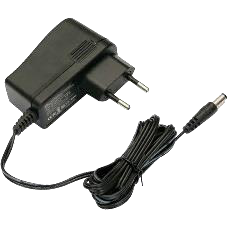 ספק כוח 12V DC בעוצמה של 1A. — 12V/DC 1A